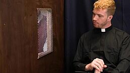 i can’t believe redhead priest Dacotah Red pounded twink Ryland Kingsley during confession