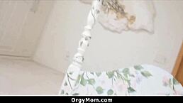 Cheating step mom bangs stepson in steamy POV