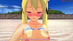 marie rose fucks on beach