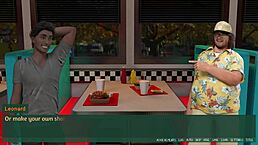 In pleasure thieves 02, meeting hot girls with huge boobs in 3d cartoon game anime 😍