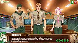 Keitaro jerks off in the shower in episode 6 😏