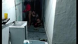 neighbor saw me naked sweepin’, made me suck him