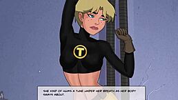 Playing with Miss Martian in DC Comics 😊