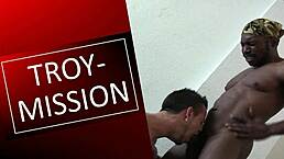 hot fuck with big cocks, monster cocks, cumshots, bareback blowjobs, black interracial fucking