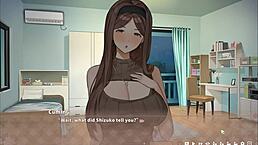 Summer Clover Caught Half Naked in Game