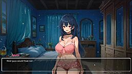 Couples confess naughty fantasies in hentai romance game