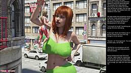 In big apple small gesture episode 11, 3d cartoon sex unfolds vividly