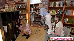 Library of Lust Unleashed in Part 2 at ClubSweethearts