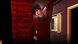 Maid waifu meets in fantasy hentai