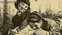 vintage erotic sketches bring steamy retro vibes to life