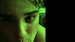 Blowjob by Luna Amateur with Pierced Nipples