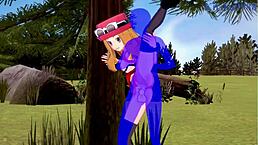 Oh My! Serena and Bea Saito in Wild Pokémon Hentai Action!