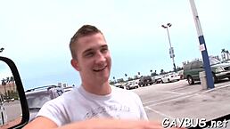 gay hunk enjoys oral sucking in pov