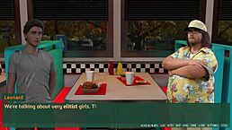 In pleasure thieves 02, meeting hot girls with huge boobs in 3d cartoon game anime 😍