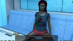 Yo, married busty ebony is pissed at me in space!