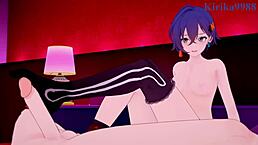 jane doe和belle rin在zenless zone zero的狂野3D卡通动作