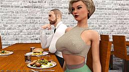 Wow, Meeting a Hot Rich Girl in Being a Dik 07!