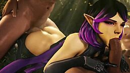 Horny Anime Heroes Dive into Wild Action with Massive Cocks