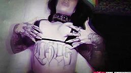 Black Haired Goth Lacey Jayne Begs for Hardcore Pounding in Latex!