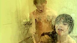 Hey, Megan Marx tries wild shower sex positions for real!