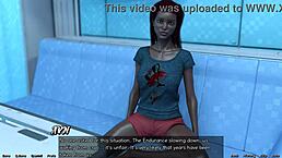 Yo, married busty ebony is pissed at me in space!