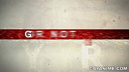 3D cop drilled and toyed in rough prison action