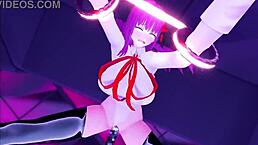 腐化假屌让她在狂野卡通中跳舞喷水