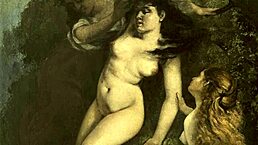 Vintage erotic illustration with a classic retro vibe.