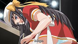 Hentai: Fingering Step-Sister Sneakily in Public