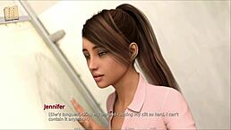 Exploring the mysterious world inside Jennifer 43 in this thrilling game adventure.