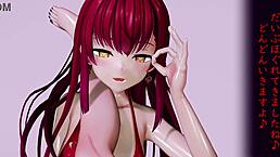 NTR lesbians scissor hard in wild cartoon action