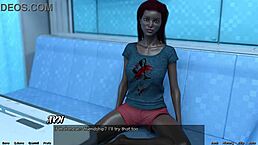 Yo, married busty ebony is pissed at me in space!