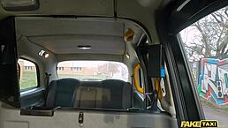 fake taxi milf in nylons rides fat dick