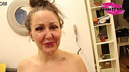 Cumshot Straight to the Eye