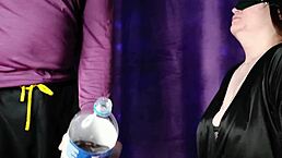 hey, can you believe my friend tricked me into swallowing a glass of cum?