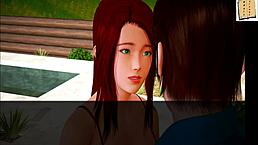 exploring my new family in the game part 101