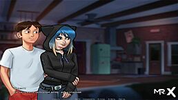 Summertimesaga: He Jerks Off To Her Uncensored Big Ass Pussy