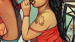 mommy sucks stepbro cock like she has no teeth