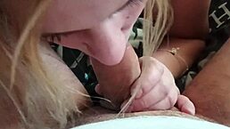 homemade blowjob clip with cum splashing on face and mouth