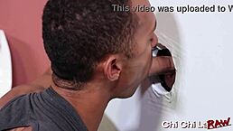 运动黑同志AJ Sloan在荣耀洞被猛男马可·洛伦佐无套后入