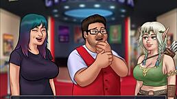 In summertime saga 119, the big tits hentai adventure continues.