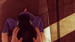 Hinata takes it all in uncensored 3D hentai Naruto.