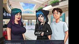 In summertime saga 119, the big tits hentai adventure continues.