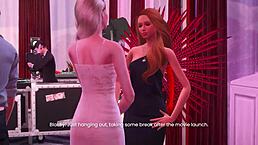 Hollywood Heat Unleashed in Wild 3D Hentai Preview  