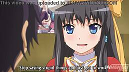 Hentai: Fingering Step-Sister Sneakily in Public