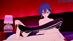 jane doe和belle rin在zenless zone zero的狂野3D卡通动作