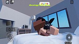 i'm watching my first blox porn video, it's so hot