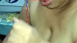 Puta Punhetando e Tirando Leite de Pica in Hot Latina Lingerie Scene