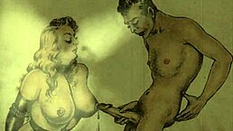 Vintage Erotic Drawings Bring Retro Fantasies to Life