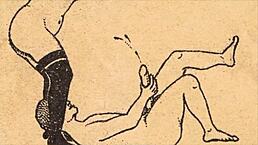 潜入情色字母漫画的感官世界